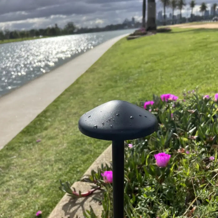 SCAPE: 24V Exterior LED Garden Spike Light (Available in Rust, Green & Black)