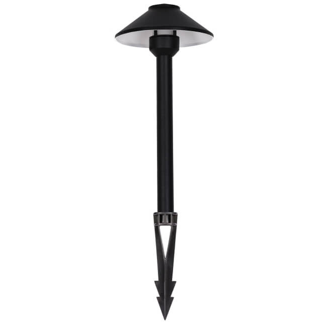 Die Cast Aluminum Pathway Light with 154.5mm Shade (Available in Black & Brown,2700K & 3000K)