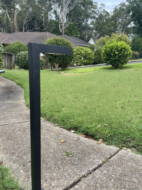 Black Aluminium L Shape LED Pathway Light (Available in 2700K & 3000K)