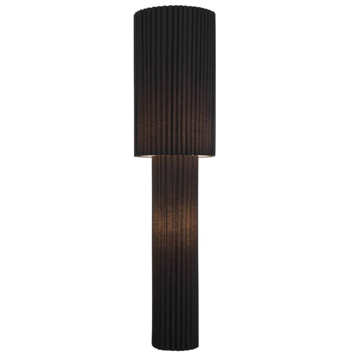 ALCONA: Pendant Lamp Wrapped in Textured Fabric (Available in Black, Beige & Green)