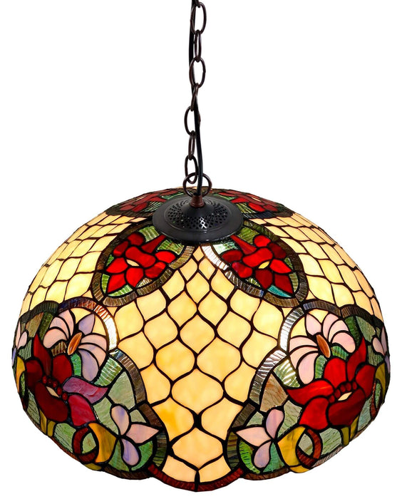 ALICIA: Leadlight Hanging Pendant Lamp