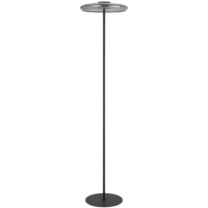 AMITY: Modern Contemporary Glass Floor Lamp (Available Opal, Amber & Smoke)
