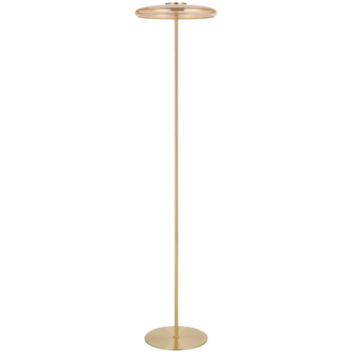 AMITY: Modern Contemporary Glass Floor Lamp (Available Opal, Amber & Smoke)