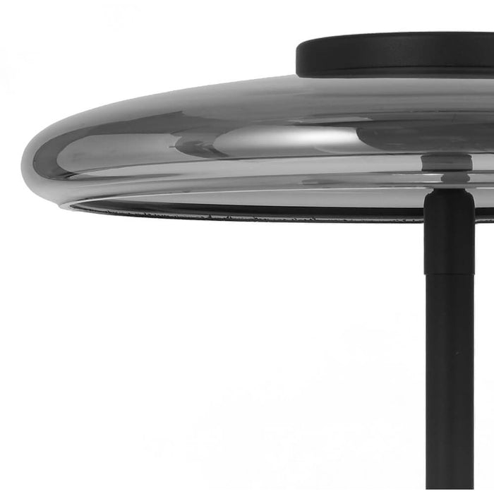 AMITY: Modern Contemporary Glass Table Lamp (Available Opal, Amber & Smoke)