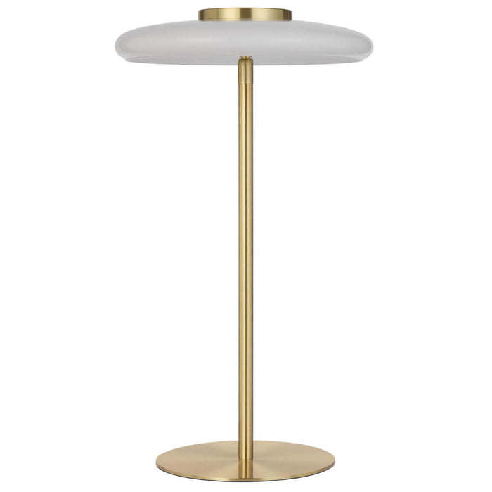 AMITY: Modern Contemporary Glass Table Lamp (Available Opal, Amber & Smoke)