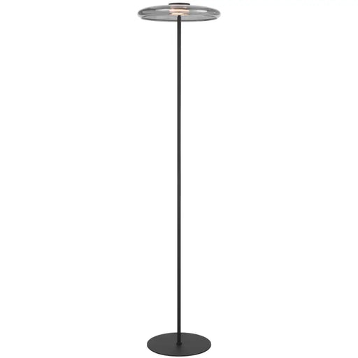 Telbix AMITY: Modern Contemporary Glass Floor Lamp (Available Opal, Amber & Smoke)