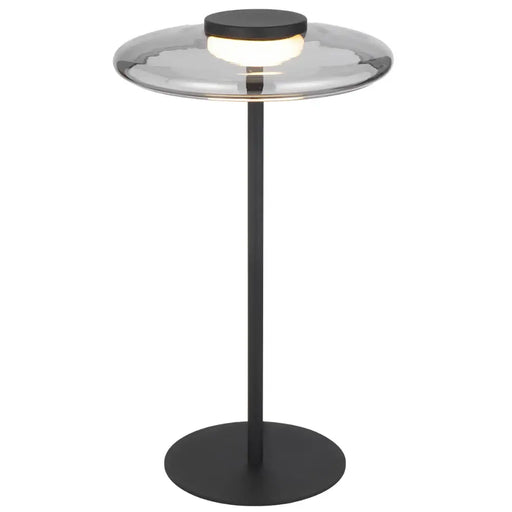 Telbix AMITY: Modern Contemporary Glass Table Lamp (Available Opal, Amber & Smoke)