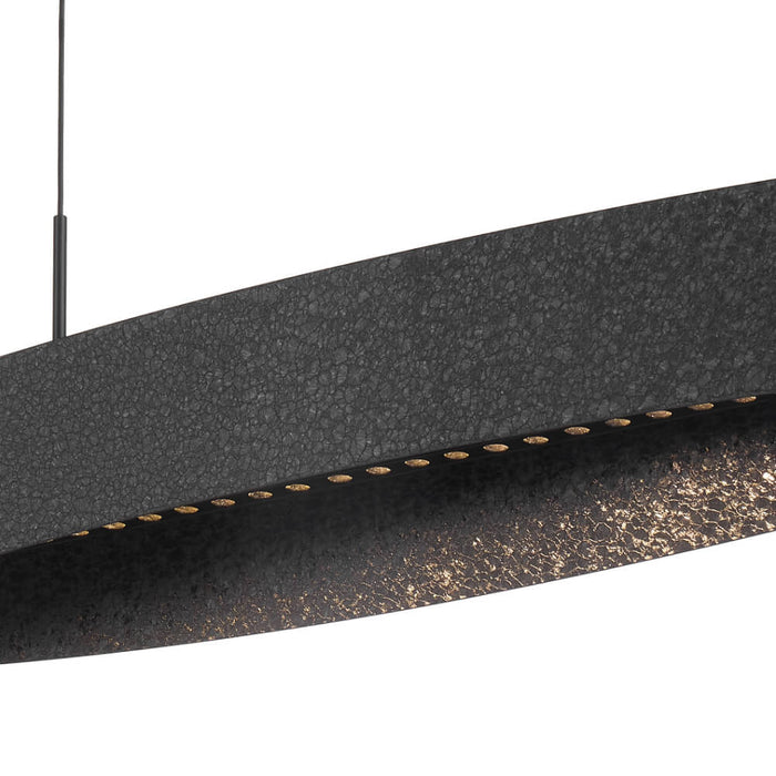 AREZZO: Modern Industrial  LED Pendant Light (Available in Black & Silver| 150cm & 240cm)
