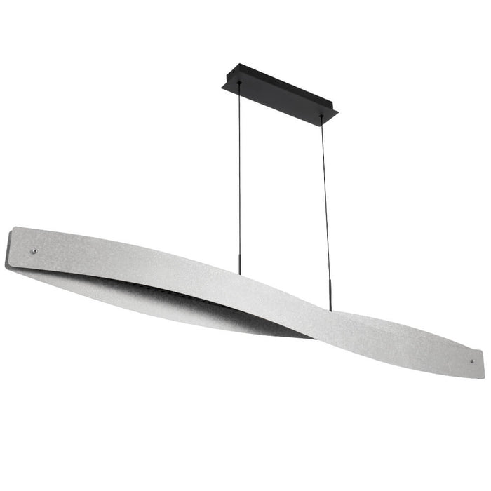 AREZZO: Modern Industrial  LED Pendant Light (Available in Black & Silver| 150cm & 240cm)