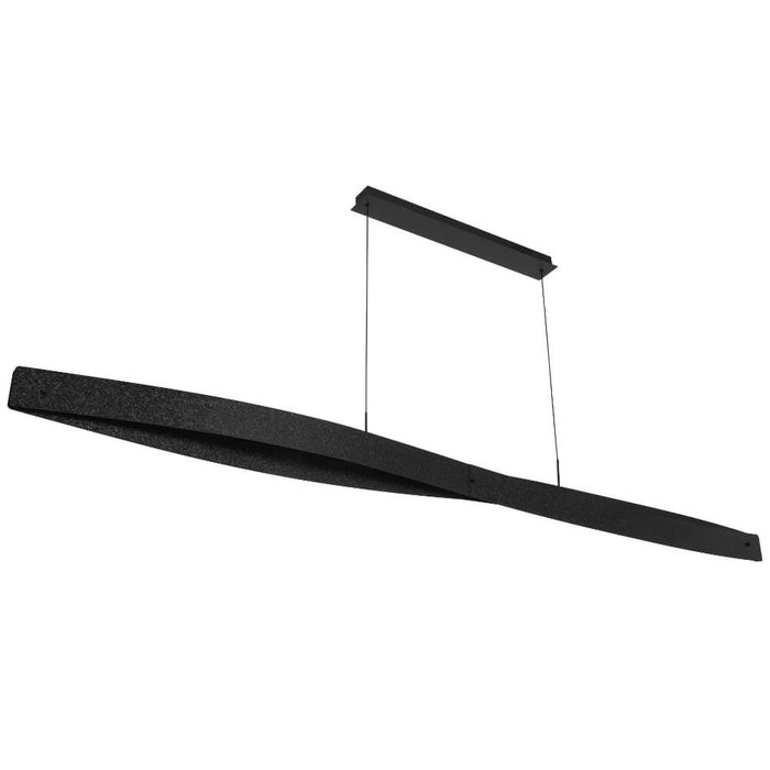 AREZZO: Modern Industrial  LED Pendant Light (Available in Black & Silver| 150cm & 240cm)