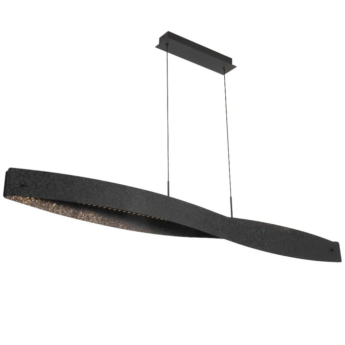 Telbix AREZZO: Modern Industrial  LED Pendant Light (Available in Black & Silver| 150cm & 240cm)