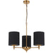 Telbix ARGOS: Modern Pendant Light with Cylindrical Shade (Available in 3 Light, 5 Light & 8 Light)