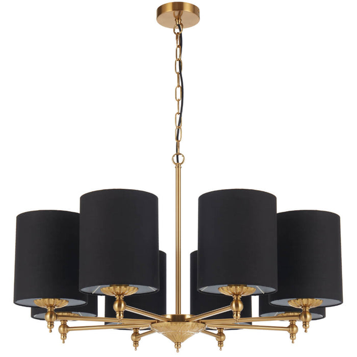 ARGOS: Modern Pendant Light with Cylindrical Shade (Available in 3 Light, 5 Light & 8 Light)