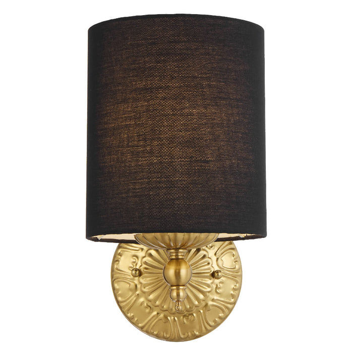 ARGOS: Modern Cylindrical Shade Wall Light (Available in Black & Ivory)