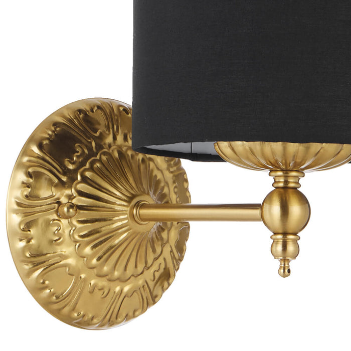 ARGOS: Modern Cylindrical Shade Wall Light (Available in Black & Ivory)