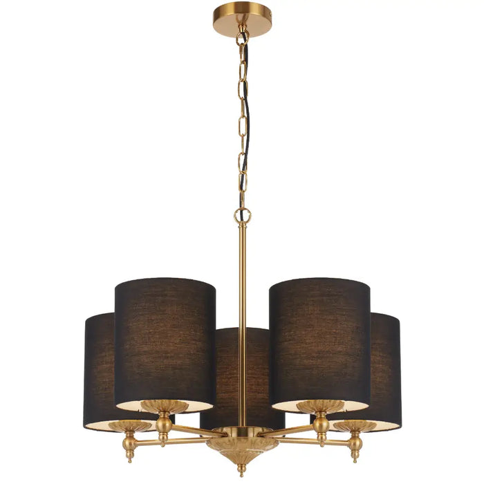 ARGOS: Modern Pendant Light with Cylindrical Shade (Available in 3 Light, 5 Light & 8 Light)