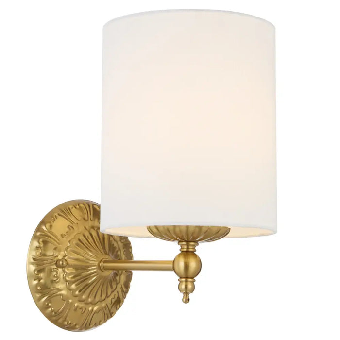 Telbix ARGOS: Modern Cylindrical Shade Wall Light (Available in Black & Ivory)