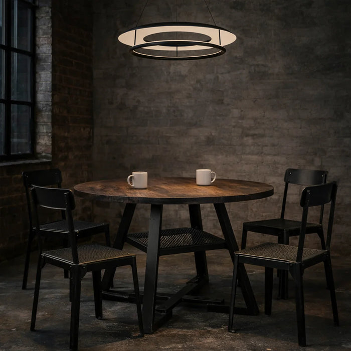 ARIVA: 3CCT Contemporary LED Ring Pendant Light (Available in 62cm, 80cm & 106cm)