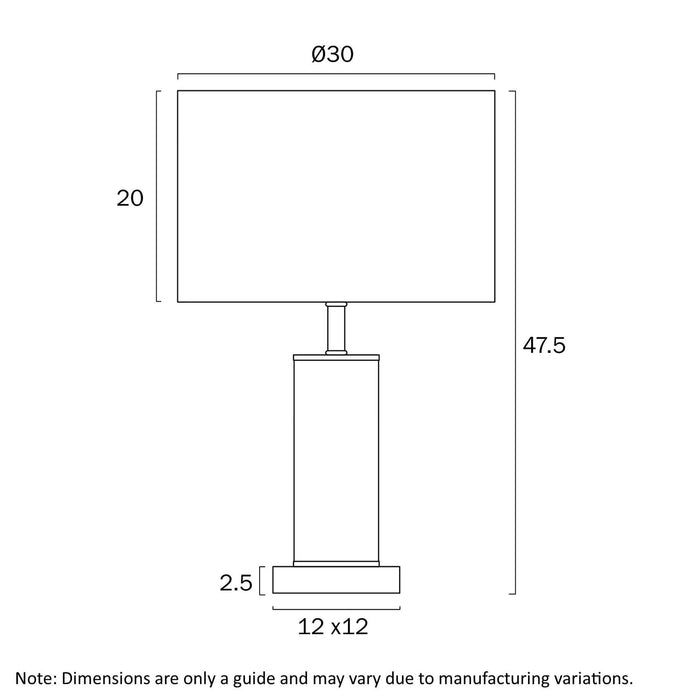 ARTIZO: White Modern Elegant Table Lamp with Crafted Capiz Shell Base