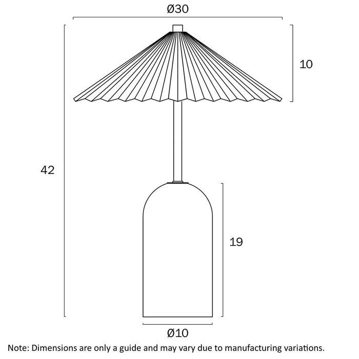 ARVANE: LED Table Lamp with Travertine Base (Available in Beige & Black)