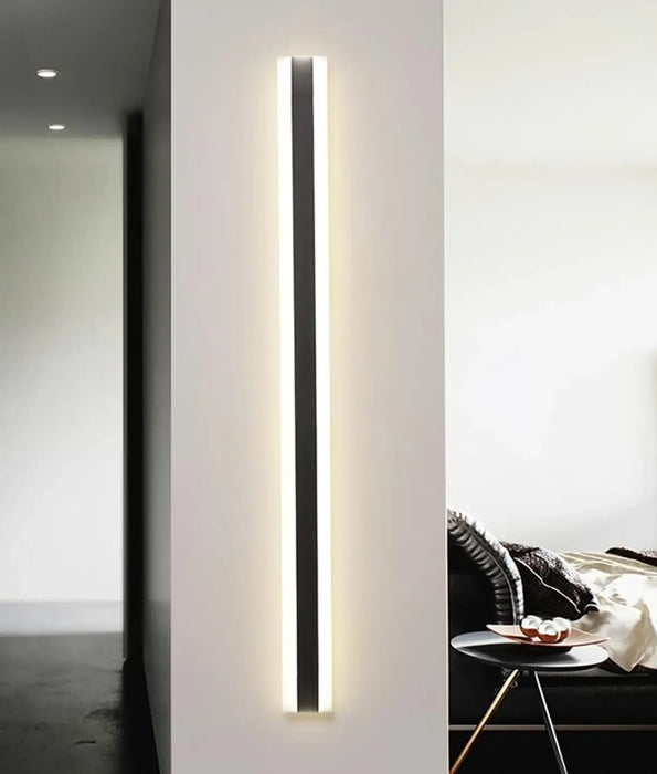 BANDA: Rectangular LED Tri-CCT IP65 Wall Lights with Frosted Diffuser (Available in Black & White)