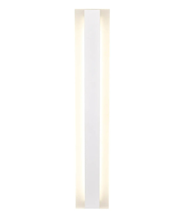 BANDA: Rectangular LED Tri-CCT IP65 Wall Lights with Frosted Diffuser (Available in Black & White)