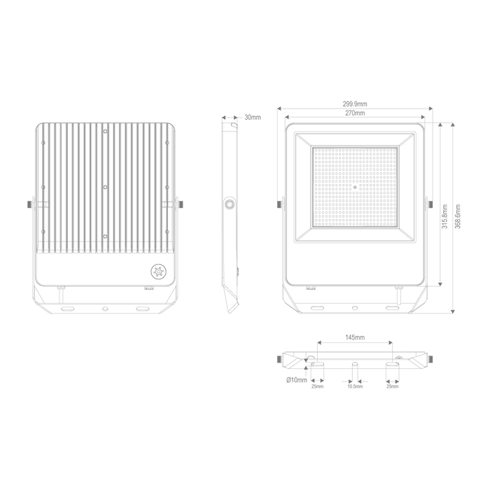 BLAZE-PRO: Marine Grade Series (Available in Black & White)