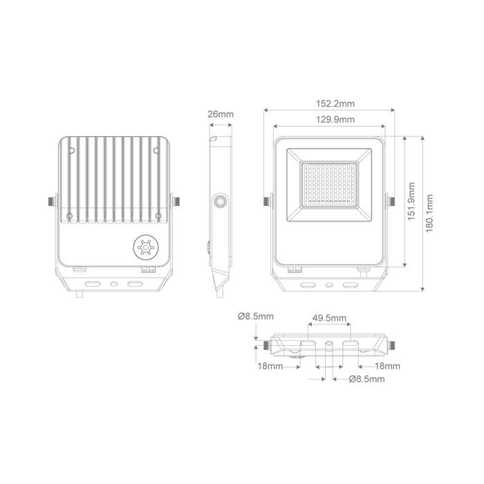 BLAZE-PRO: Marine Grade Series (Available in Black & White)