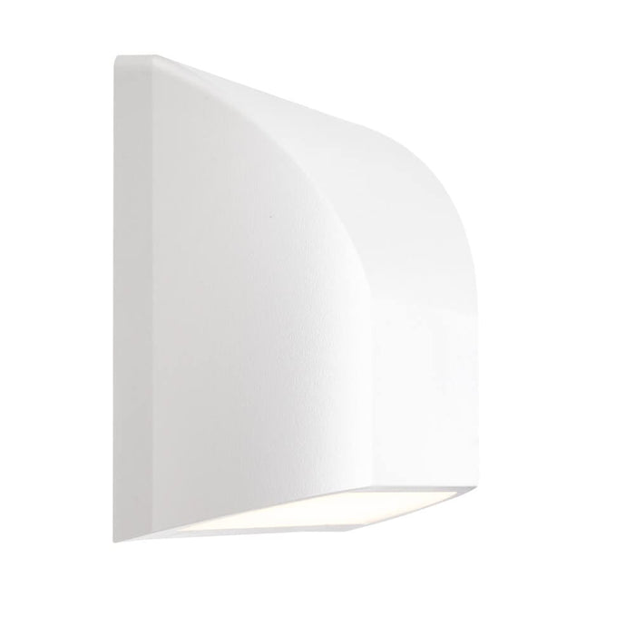 BLOC: 5W White Indoor/Outdoor LED Wall Light
