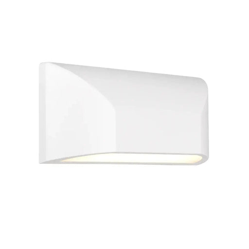 Telbix BLOC: White 5W Indoor/Outdoor LED Wall Light