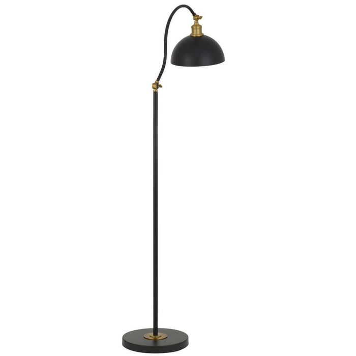 BREVIK: Metal Floor Lamp with Adjustable Shades (Available in Green, Black, Orange & Beige)