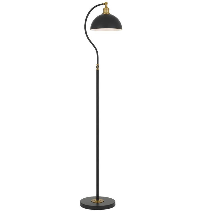 BREVIK: Metal Floor Lamp with Adjustable Shades (Available in Green, Black, Orange & Beige)