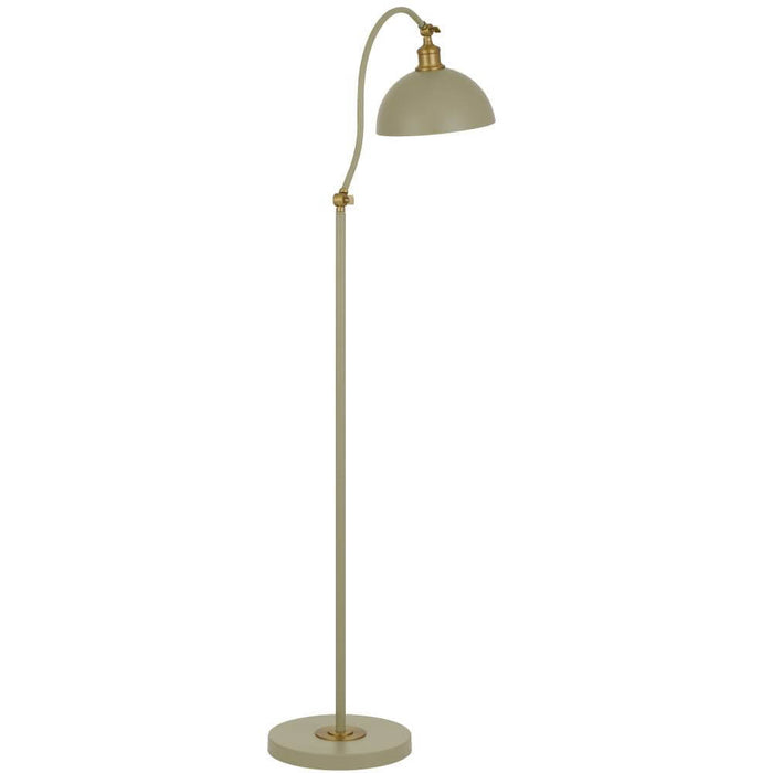 BREVIK: Metal Floor Lamp with Adjustable Shades (Available in Green, Black, Orange & Beige)