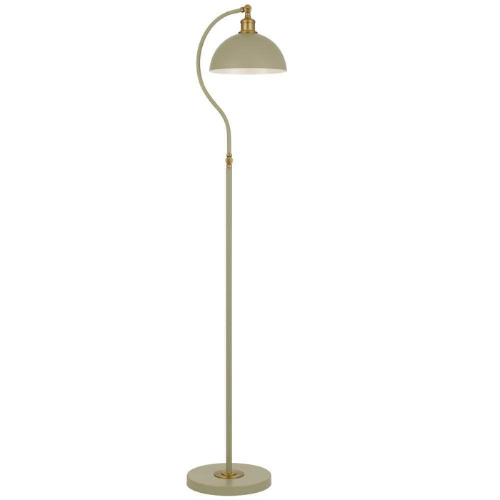 BREVIK: Metal Floor Lamp with Adjustable Shades (Available in Green, Black, Orange & Beige)