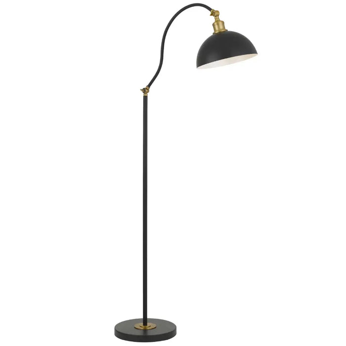 BREVIK: Metal Floor Lamp with Adjustable Shades (Available in Green, Black, Orange & Beige)