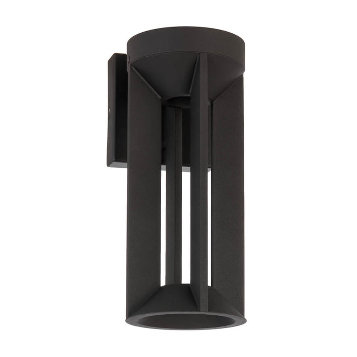 BRIXON: Black IP44 LED Exterior Wall Light (Available in 30cm & 40cm)