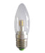 CLA 4W Frosted/Clear Candle LED Globes (Avail in B22, E27, B15, & E14 | 3000K & 5000K)