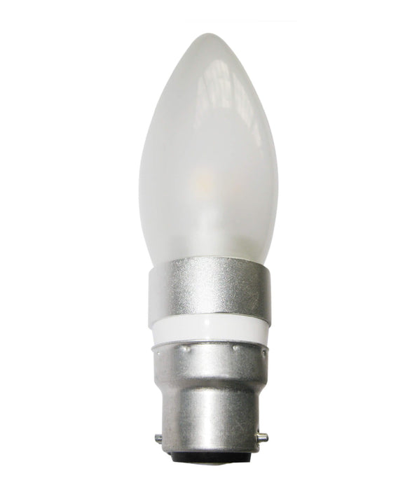 4W Clear Dimmable Candle LED Globes (Avail in B22, E27 & B15 | 3000K & 5000K)