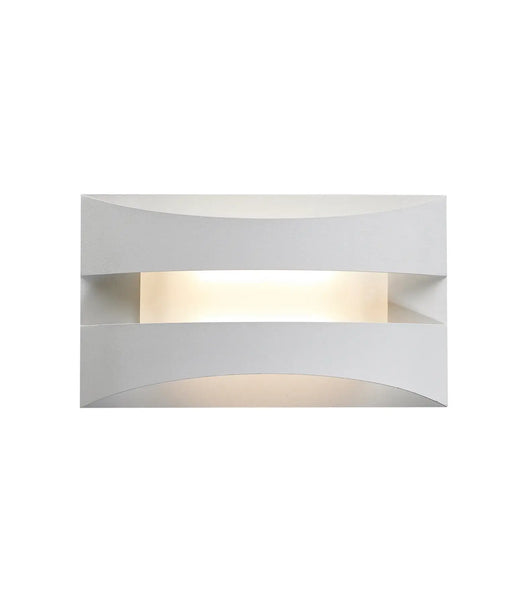 CLA CARDIFF: City Series Dimmable LED Tri-CCT Interior Rectangular Up/Down Wall Light