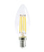 CLA 4W Dimmable Clear Candle LED Filament Globe (Avail in B22, E27, B15, & E14 | 2700K & 6000K)
