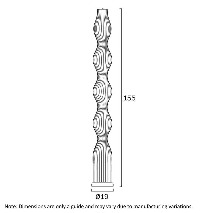 CHOLLA: White Minimalist LED Floor Lamp