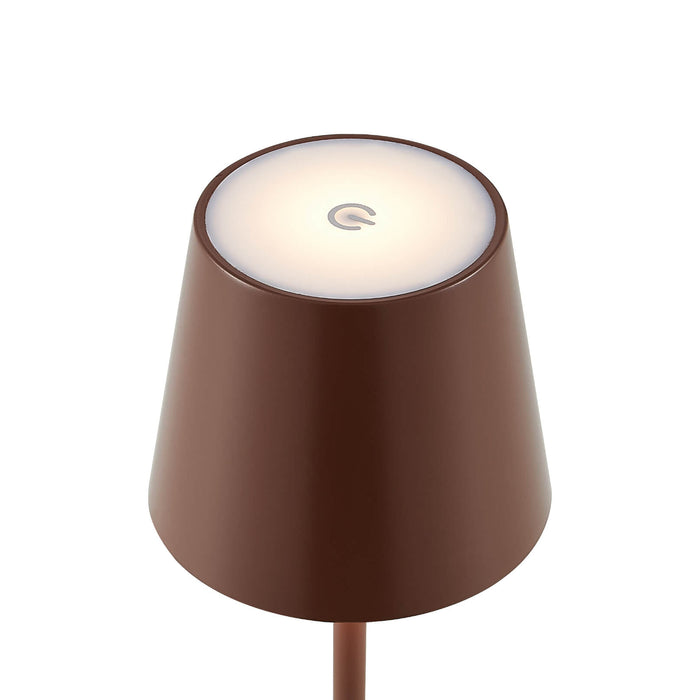 CLIO: Rechargeable IP54 LED Table Lamp (Available in Black, Brown, Gold, Green, Grey & White)