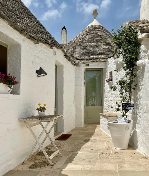 CUCHARA: Exterior Cone Surface Mounted Wall Lights (Available in Black, White, Galvanized, Electroplated Copper & Electroplated Brass Aluminium)