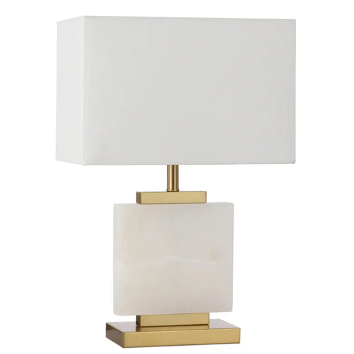 Telbix DANA: Modern Table Lamp With Fabric Shade (Available in Antique Gold & Nickel)