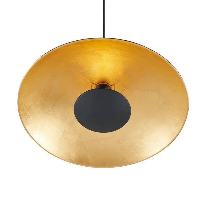 DAXIA: Metal Dome Pendant (available in Black & White, 2 Sizes)