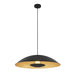 Telbix DAXIA: Metal Dome Pendant (available in Black & White, 2 Sizes)