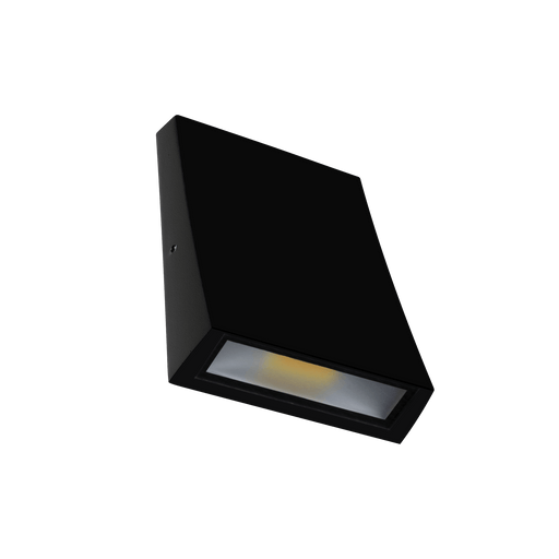 Domus DENT-1-WB: 6W 240V IP54 Tri-Colour LED Exterior Wall Light (avail in Black & White)