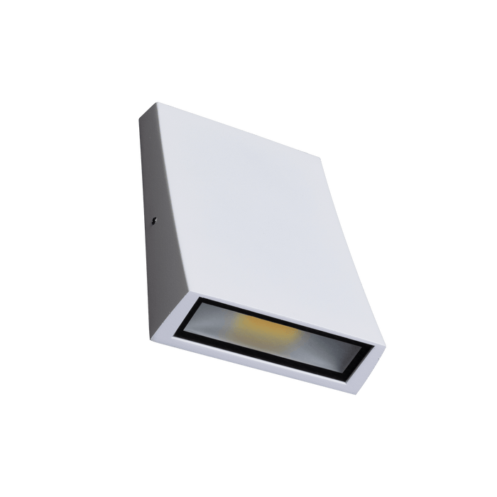 DENT-1-WB: 6W 240V IP54 Tri-Colour LED Exterior Wall Light (avail in Black & White)