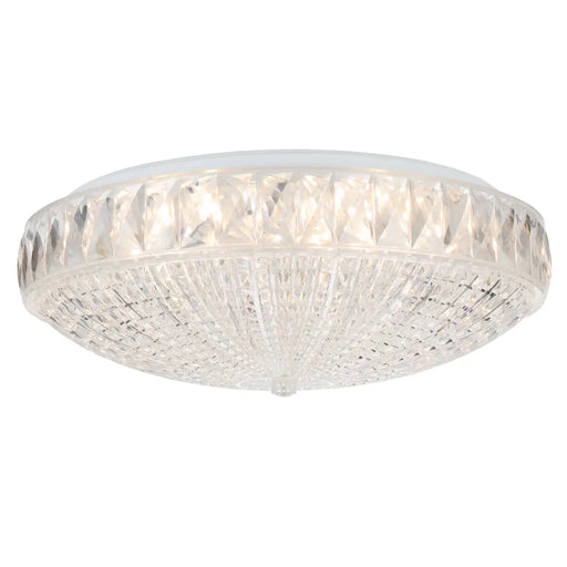 Telbix ELSEE: 3CCT 32W-48W Dimmable LED Oyster (Available in 40cm & 50cm)