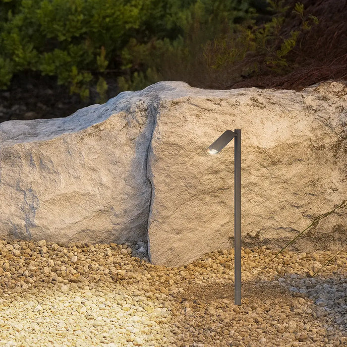 ESLEN: 24V IP65 Exterior LED Garden Spike Post Light (Available in Antique Brass, White & Stainless Steel)